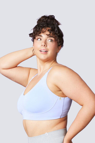 GLOW BRASSIERE PAILLETEE LILAS