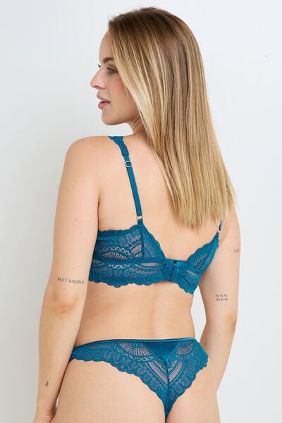 GLADYS SOUTIEN-GORGE SANS ARMATURE BLEU
