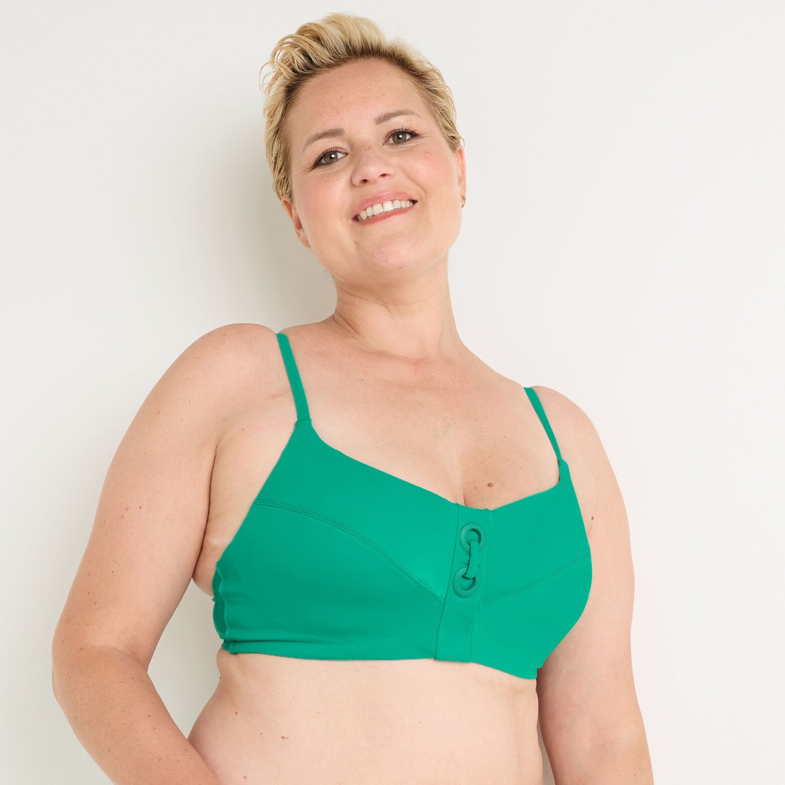 LANA MAILLOT DE BAIN AMPLIFORME POST OP VERT