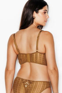 JO SOUTIEN-GORGE BUSTIER CORBEILLE OCRE