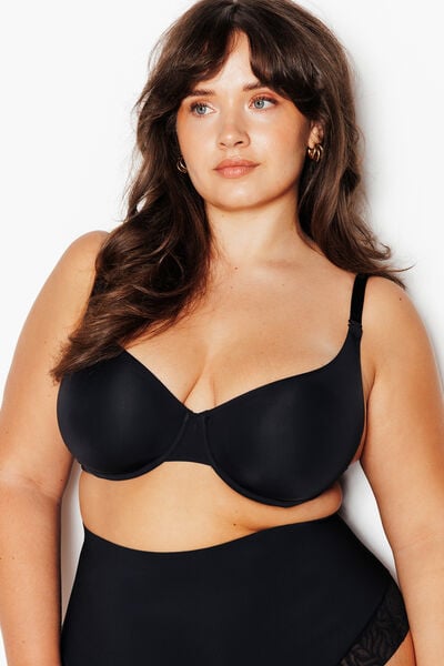 PERFECT SOUTIEN-GORGE EMBOITANT MICROFIBRE NOIR