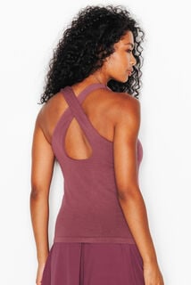 JANELIA TOP BRASSIERE INTEGREE BORDEAUX