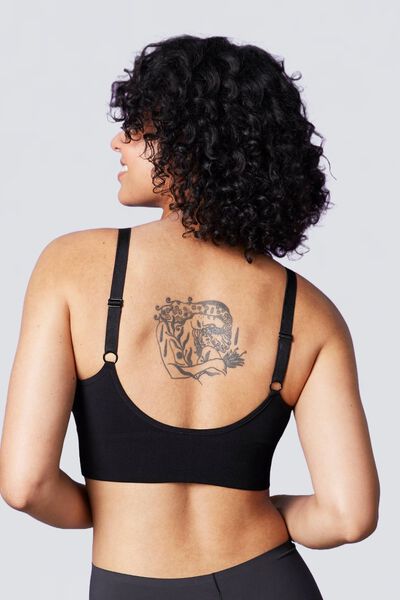 BRASSIERE SANS COUTURE NOIR