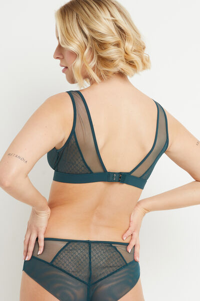 COEUR SOUTIEN-GORGE BRASSIERE VERT