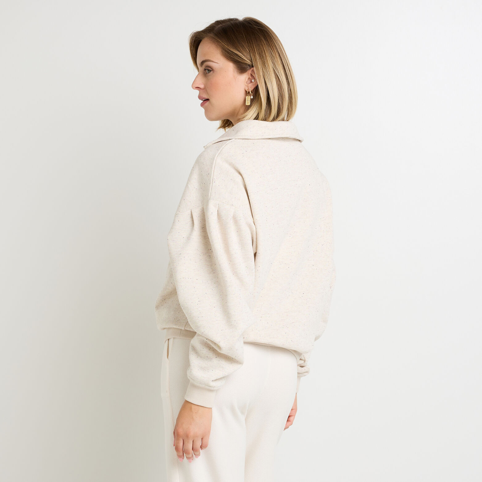 FAON SWEAT MANCHES LONGUES  BEIGE