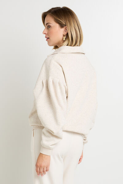 FAON SWEAT MANCHES LONGUES  BEIGE