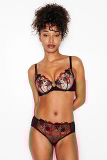IMELDA SOUTIEN-GORGE AMPLIFORME PUSH-UP MULTICO NOIR