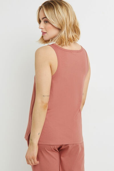 TOP COTON ROSE