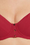 LOTUS MAILLOT DE BAIN EMBOITANT ROUGE