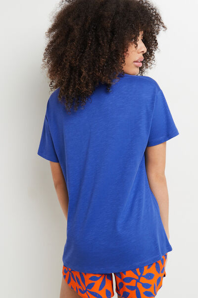 DUMMY TSHIRT MANCHES COURTES  BLEU