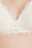 DENTELLE SOUTIEN-GORGE FOULARD POST-OP ECRU