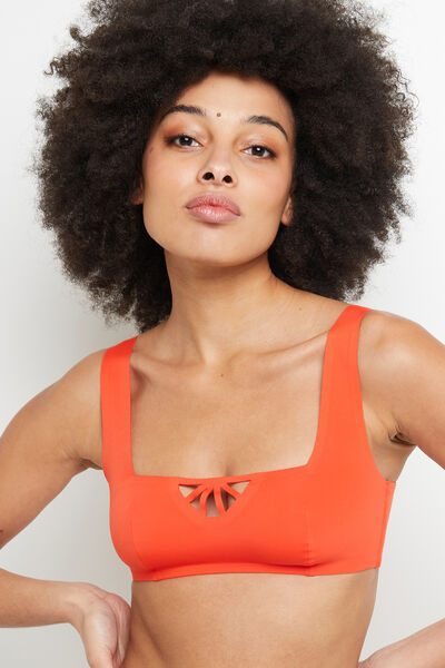 MAILLOT DE BAIN BRASSIERE ORANGE