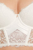 TINA SOUTIEN-GORGE BUSTIER DOS NU BLANC