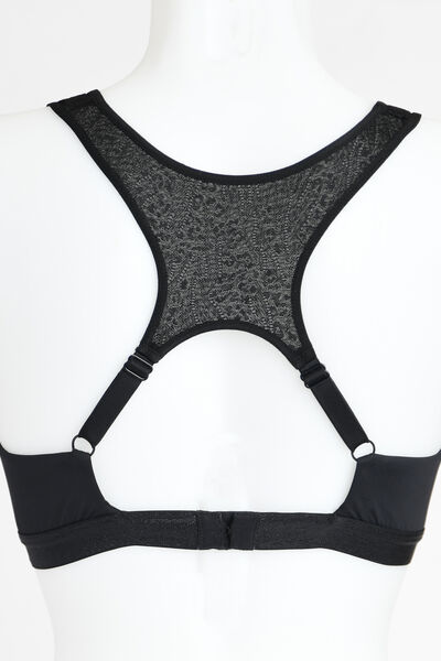 Brassiere coques armatures NOIR