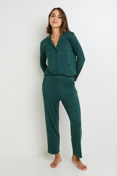 Pantalon de pyjama MULTICO VERT