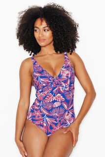 PUNCH MAILLOT DE BAIN 1 PIECE CORBEILLE MULTICO BLEU