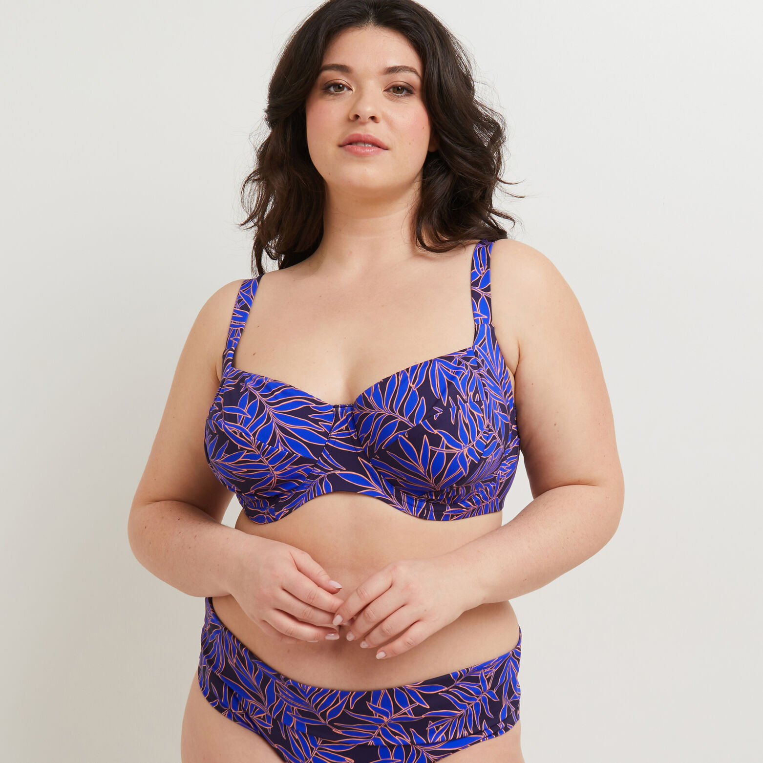 MOON SOUTIEN GORGE EMBOITANT  MULTICO BLEU
