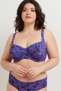 MOON SOUTIEN GORGE EMBOITANT  MULTICO BLEU