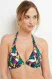 LILOU MAILLOT DE BAIN TRIANGLE ARMATURES MULTICO ROSE