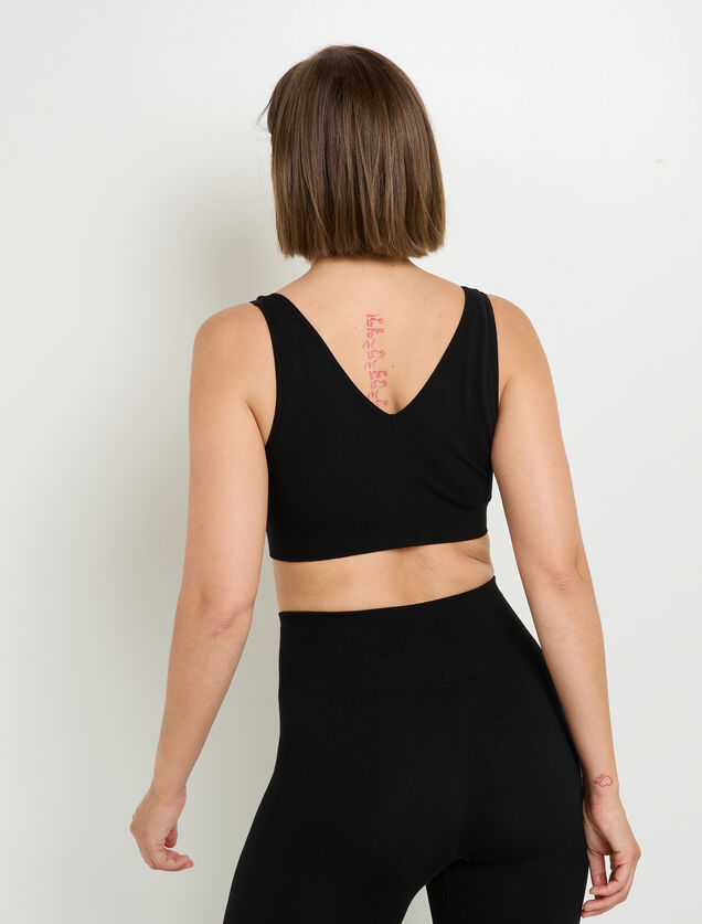 HEYDAY BRASSIERE REVERSIBLE NOIR