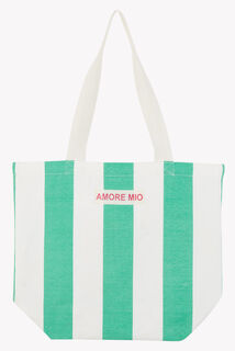 POMPOM SAC DE PLAGE MULTICO BLANC