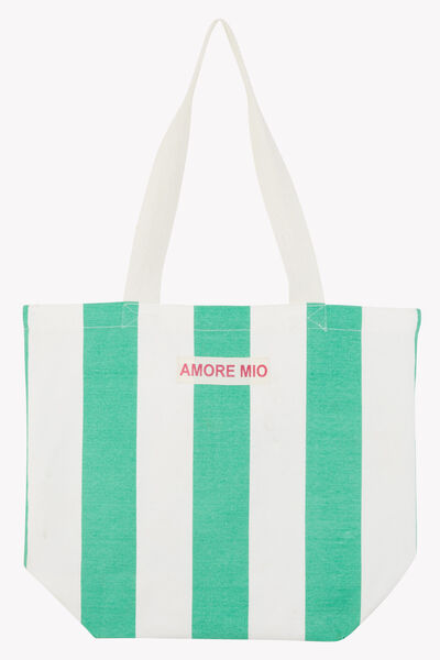 SAC DE PLAGE MULTICO BLANC