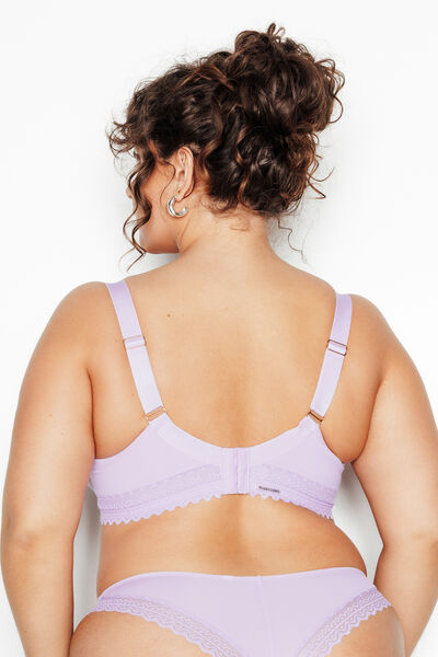 SOUTIEN-GORGE GRANDE TAILLE LILAS
