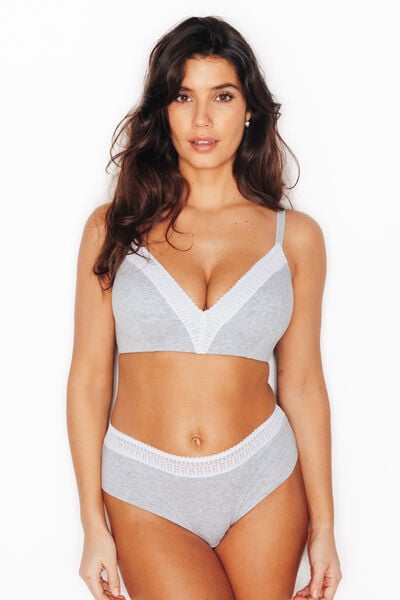 INFINITY SOUTIEN-GORGE SANS ARMATURES GRIS