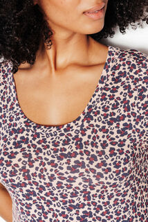 CAMILLE chemise de nuit MULTICO ROSE