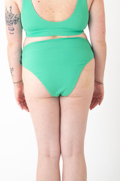 GIRL CULOTTE MAILLE GAUFREE VERT D'EAU