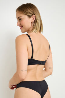 PERFECT SOUTIEN-GORGE SANS ARMATURES MICROFIBRE NOIR