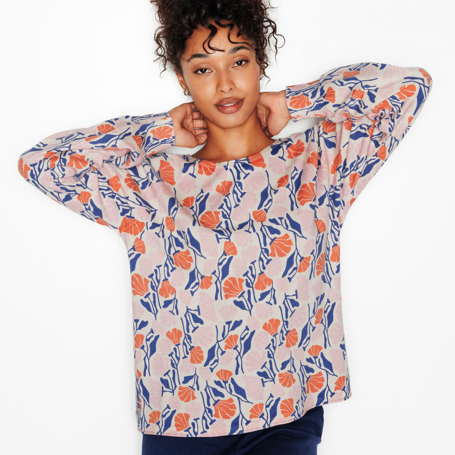 FEERIA PULL MULTICO BLANC