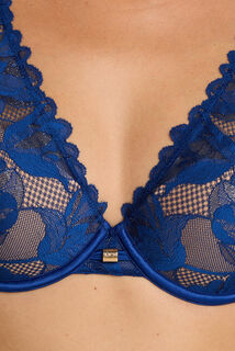FIESTA SOUTIEN-GORGE AMPLIFORME FOULARD  MARINE