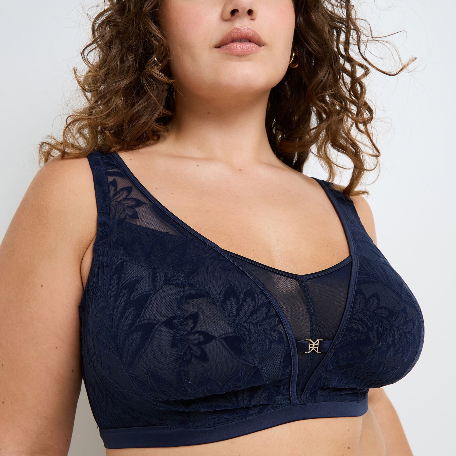 FANTINE SOUTIEN-GORGE SANS ARMATURES MARINE