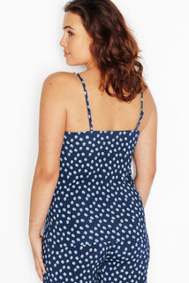 CAMILLE Top MULTICO BLEU