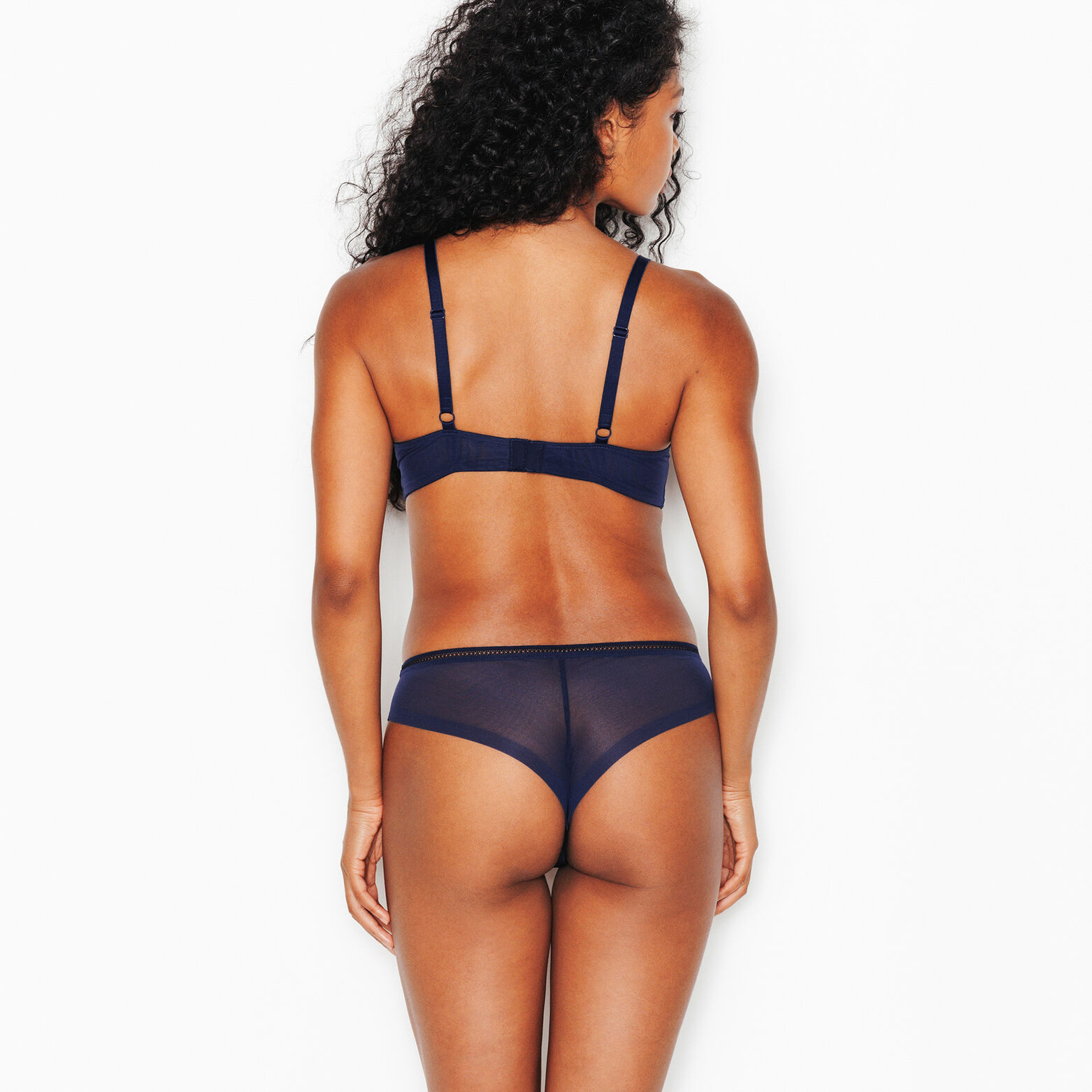 GINNY TANGA MICROFIBRE MARINE