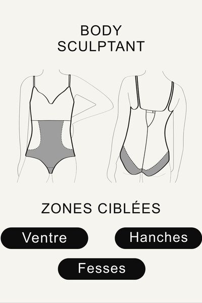 BELIEVE BODY SCULPTANT MICROFIBRE NOIR