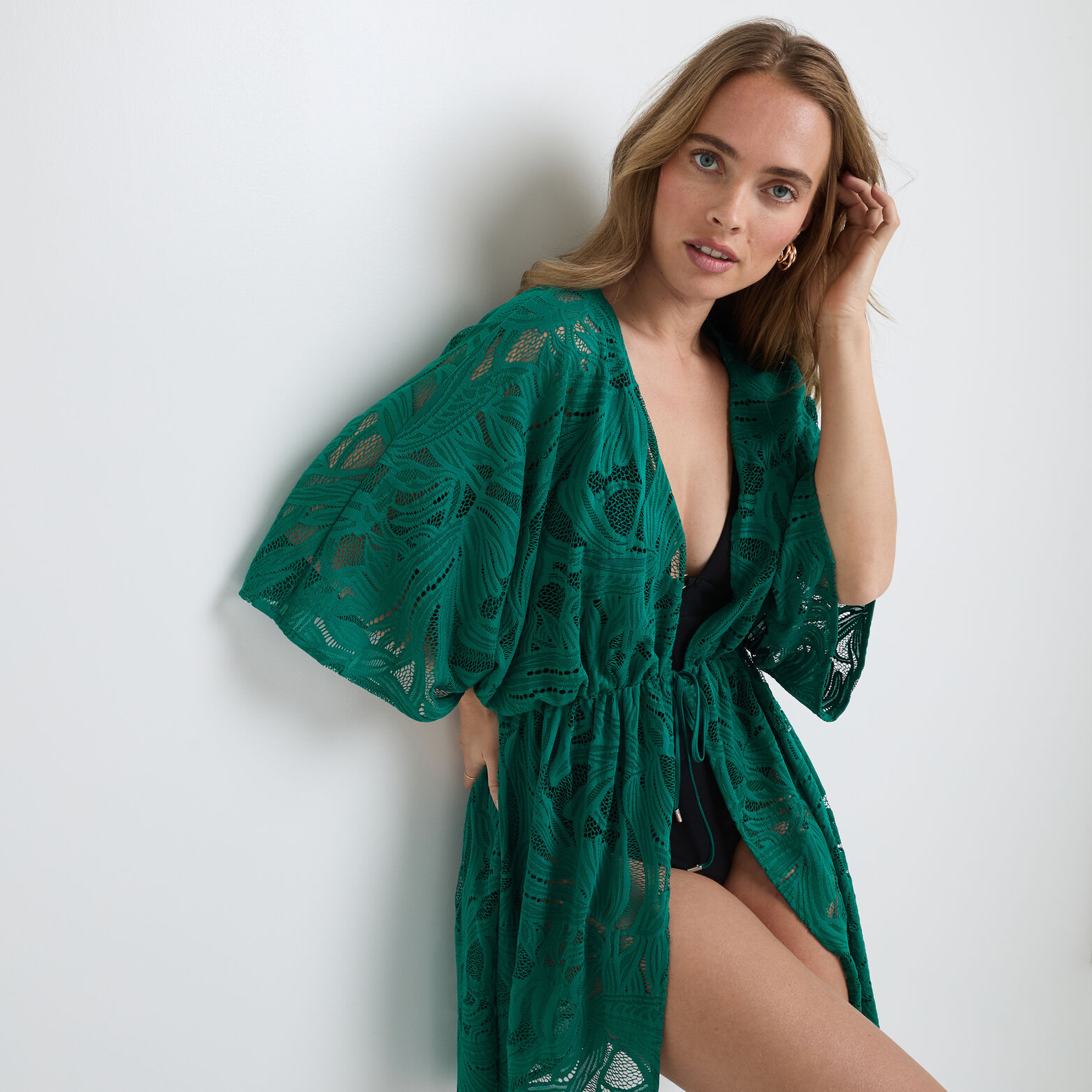 NIKITA Tunique de plage VERT