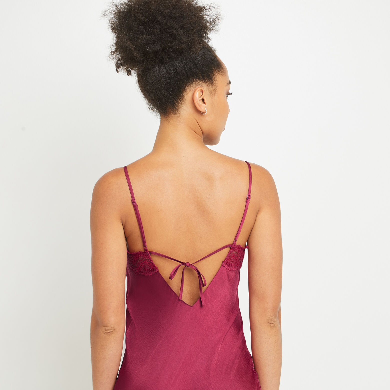 BESSIE NUISETTE SATIN PRUNE