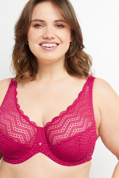 BEATRICE SOUTIEN-GORGE GRANDS BONNETS FUCHSIA