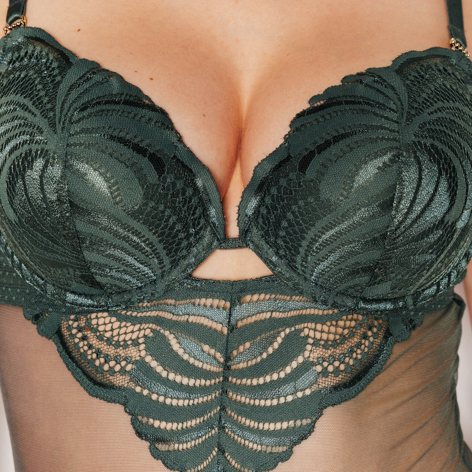 JEN BODY SOUTIEN-GORGE PUSH-UP KAKI