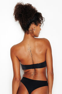 PERFECT SOUTIEN-GORGE AMPLI BANDEAU MICROFIBRE NOIR