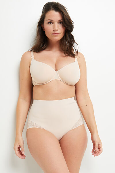 CULOTTE HAUTE MICROFIBRE NATUREL