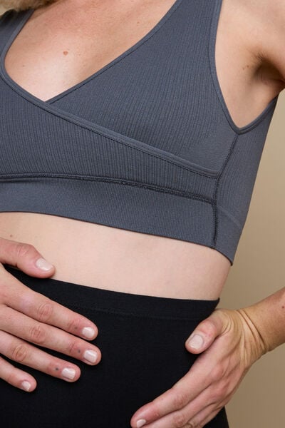 BRASSIERE GROSSESSE GRIS CLAIR