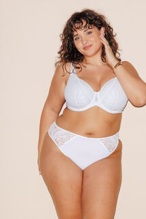 ISABELLE+ SOUTIEN-GORGE AMPLIFORME BLANC