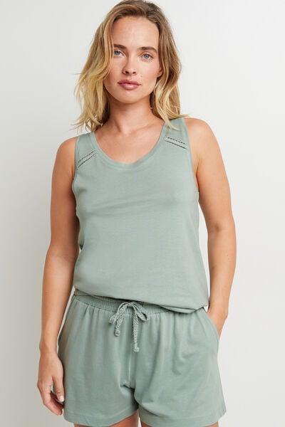 TOP Vert clair taille T36