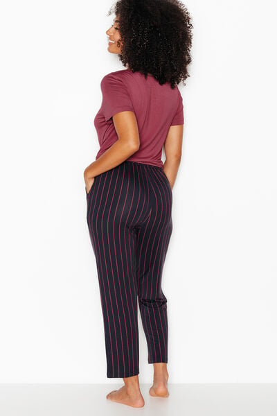 CAMILLE Pantacourt de pyjama MULTICO GRIS
