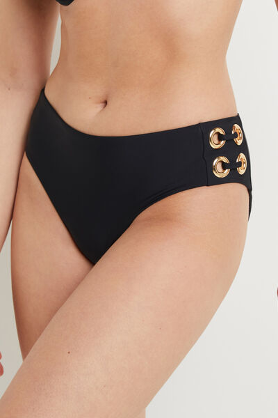 MAILLOT DE BAIN SLIP MAXI NOIR