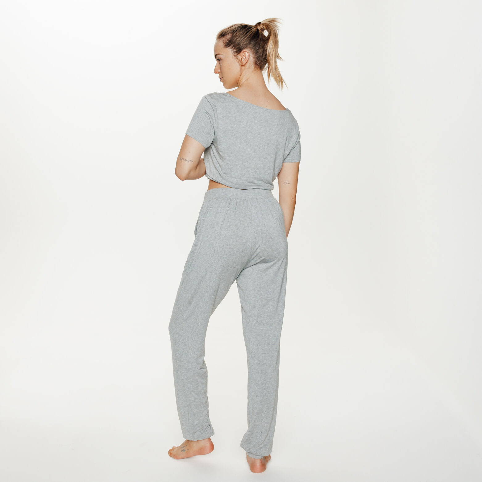 CAMILLE Pantalon de pyjama GRIS