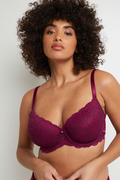 BALI SOUTIEN-GORGE AMPLIFORME EMBOITANT BORDEAUX